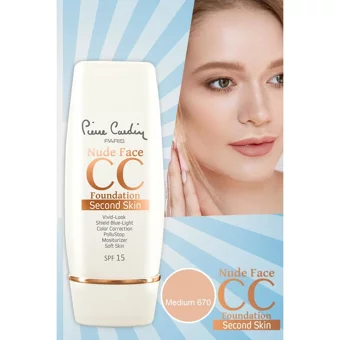 Pierre Cardin Nude Face 670 Medium Güneş Koruyuculu CC Krem 30 ml