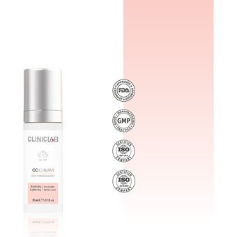 Cliniclab Cilt Tonu Eşitleyici Güneş Koruyuculu CC Krem 30 ml