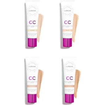 Lumene 7 Etkili Renk Dengeleyici Güneş Koruyuculu Işıltılı CC Krem Açık Ton 7 ml