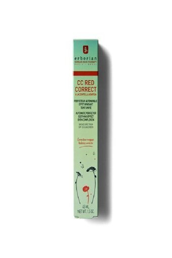 Erborian Yeşil Renk Düzeltici Spf 25 Kızarıklık Dengeleyici Güneş Koruyuculu Suya Dayanıklı CC Krem 45 ml