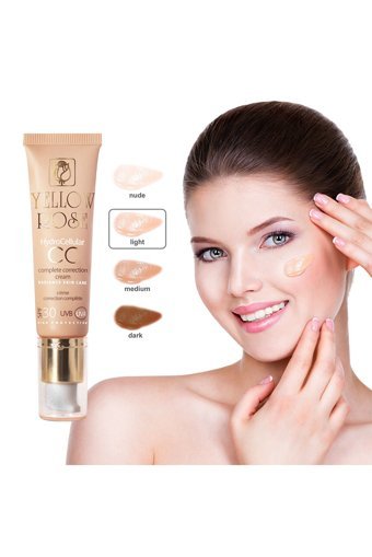 Yellow Rose Hydrocellular Complete Correction - Light Güneş Koruyuculu Suya Dayanıklı CC Krem