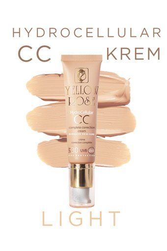 Yellow Rose Hydrocellular Complete Correction - Light Güneş Koruyuculu Suya Dayanıklı CC Krem