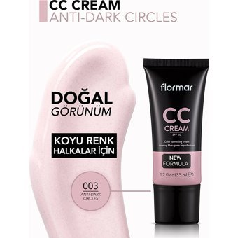 Flormar Anti-Dark Circles Güneş Koruyuculu CC Krem 35 ml