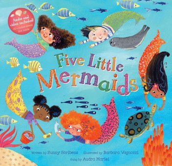 Five Little Mermaids 2019 Scribens, Sunny Barefoot Books