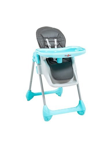 Baby2Go 23710 Lüx Prag Alüminyum Emniyet Kemerli 20 kg Kapasiteli Tekerlekli Sandalye Üstü Tepsili Oturaklı Katlanır Mama Sandalyesi Lila