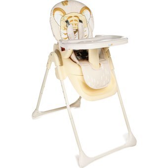 Baby Plus Sweet Emniyet Kemerli 15 kg Kapasiteli Tekerleksiz Tepsili Oturaklı Yükselticili Portatif Mama Sandalyesi Bej