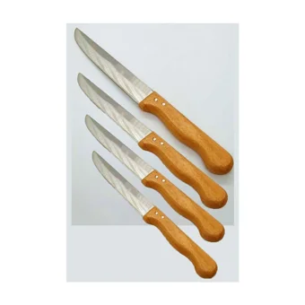 Transformacion Çelik Düz Plastik Bıçak 21-23-25-26 cm 4 Parça