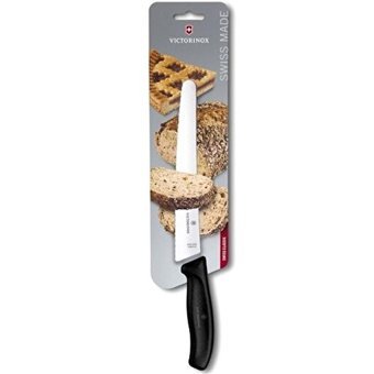 Victorinox 6.8633.22B Çelik Tırtıklı Plastik Bıçak 22 cm