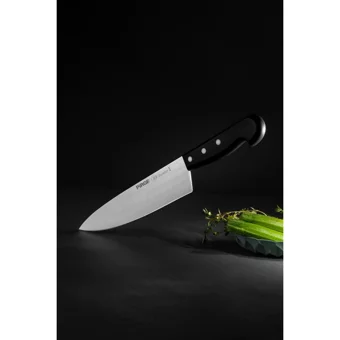 Pirge Superior Çelik Tırtıklı Plastik Bıçak 17.5 cm