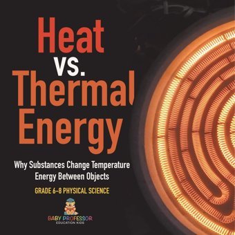 Heat Vs. Thermal Energy Why Substances Change Temperature Energy Between Objects Grade 6-8 Physical Science Baby Professor Baby Professor