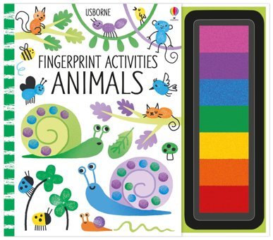 Fingerprint Activities Animals Watt, Fiona Usborne