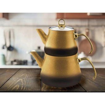 Remetta Mini Granit Çaydanlık Gold