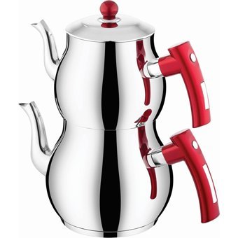 İnter Çelik Mercan Mini Çelik Çaydanlık Inox
