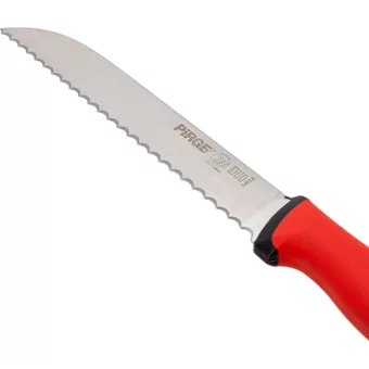 Pirge Duo 34024 Çelik Tırtıklı Plastik Bıçak 17.5 cm