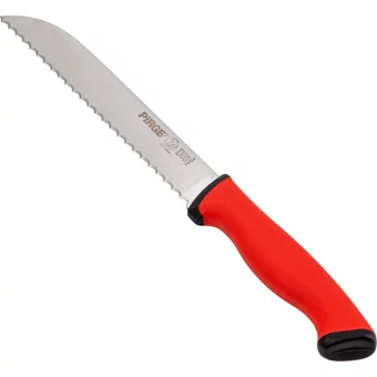 Pirge Duo 34024 Çelik Tırtıklı Plastik Bıçak 17.5 cm