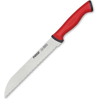 Pirge Duo 34024 Çelik Tırtıklı Plastik Bıçak 17.5 cm