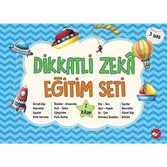 Dikkatli Zeka Eğitim Seti 2. Kitap 3 Neşe Duran Beyaz Balina Yayınları