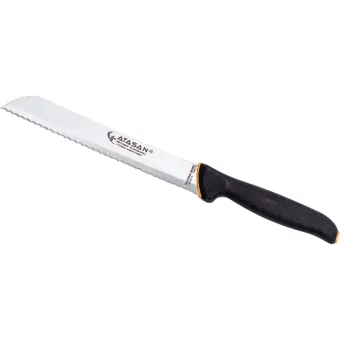 Atasan Platinium Çelik Tırtıklı Plastik Bıçak 18 cm
