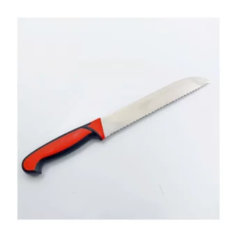 Göcen Çelik Tırtıklı Plastik Bıçak 21 cm