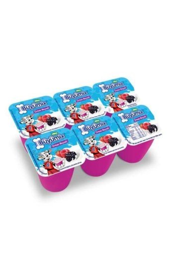 Sütaş Büyümix Meyveli Kaymaksız Yoğurt 6x40 gr