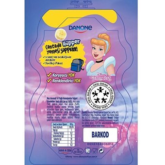 Danino Hüpper Meyveli Kaymaksız Yoğurt 67 gr