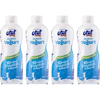 Otat Probiyotik İçilebilir Kaymaksız Yoğurt 4x1 kg