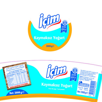 İçim Doğal Kaymaksız Yoğurt 2 kg