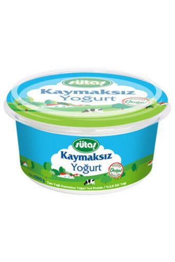 Sütaş Kaymaksız Yoğurt 1 kg