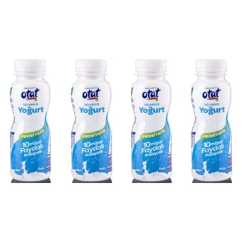 Otat Probiyotik İçilebilir Kaymaksız Yoğurt 4x250 gr