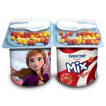 Danone Eğlenceli Meyveli Kaymaksız Yoğurt 2x90gr