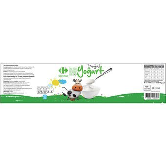 Carrefour Tam Yağlı Kaymaksız Yoğurt 1.5 kg