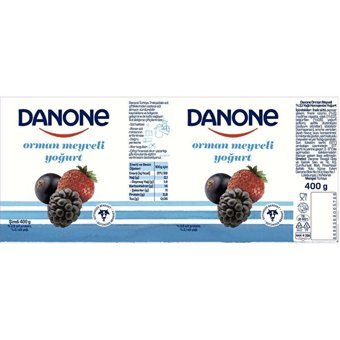 Danone Meyveli Kaymaksız Yoğurt 400 gr