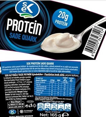Sek Quark Kaymaksız Yoğurt 165 gr