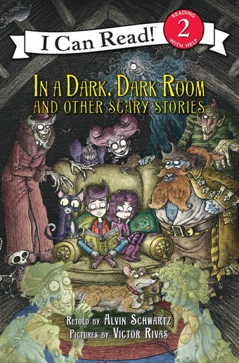 I Can Read Level 2 In A Dark, Dark Room And Other Scary Storıes (Reıllustrated) Alvin Schwartz Harper Collıns