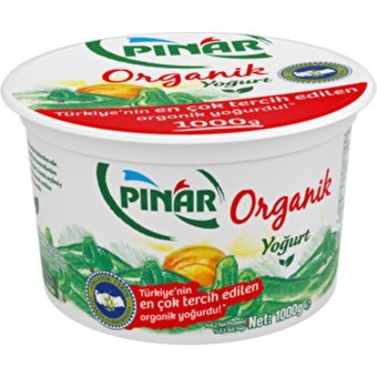 Pınar Organik Kaymaksız Yoğurt 1 kg
