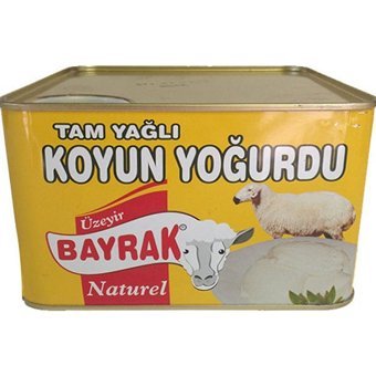 Üzeyir Bayrak Koyun Kaymaksız Yoğurt 3 kg