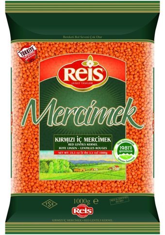 Reis Kırmızı Mercimek 1 kg