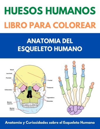 Huesos Humanos Lıbro Para Colorear: Anatomıa Del Esqueleto Humano: Anatoma Y Curiosidades Sobre El Esqueleto Humano Para Todas Las Edades Guaman, Mılton Independently Publıshed