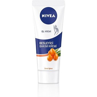 Nivea Deniz İğdesi Tüm Ciltler Organik Vegan Parfümlü El Kremi 75 ml