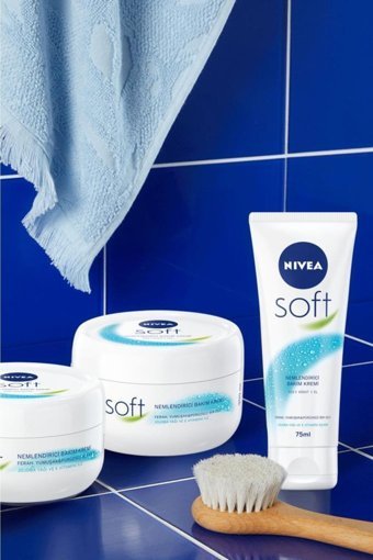 Nivea Soft Jojoba Yağlı Tüm Ciltler Organik Vegan Parfümlü El Kremi 75 ml
