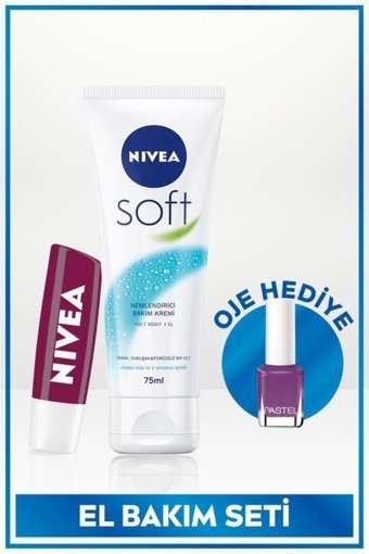 Nivea Soft Jojoba Yağlı Tüm Ciltler Organik Vegan Parfümlü El Kremi 75 ml