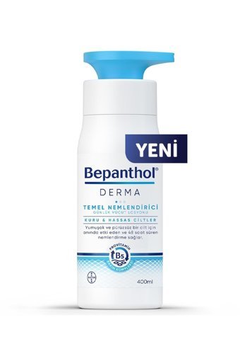 Bepanthol Kuru Ciltler Organik Vegan Parfümsüz El Kremi 400 ml