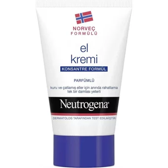 Neutrogena Norveç Formulü Gliserinli Kuru Ciltler Organik Vegan Parfümlü El Kremi 6×50 ml