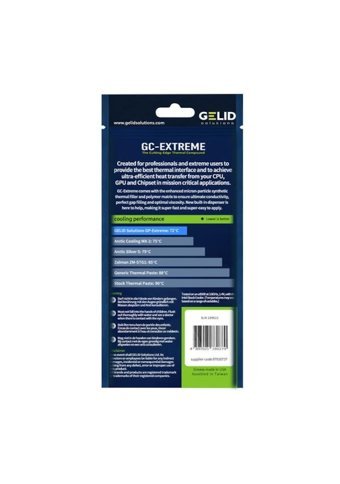 Gelid GcExtreme 8.5 W/mk Kavanoz Ekran Kartı İşlemci Termal Macun 3.5 gr