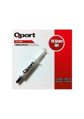 Qport QT10M 5 W/mk Şırınga Termal Macun 10 gr