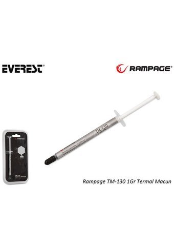Rampage Tm-130 1.63 W/mk Şırınga İşlemci Termal Macun 1 gr