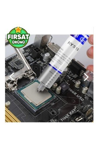 Thermal Grease HY-510 1.93 W/mk Şırınga Ekran Kartı İşlemci Laptop PS4 PS3 Termal Macun 35 gr