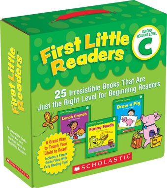 First Little Readers Parent Pack: Guided Reading Level C: 25 Irresistible Books That Are Just The Right Level For Beginning Readers Charlesworth, Liza Scholastic