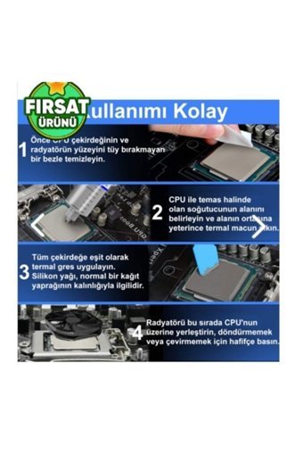 Thermal Grease HY-510 1.93 W/mk Şırınga Ekran Kartı İşlemci Laptop PS4 PS3 Termal Macun 35 gr
