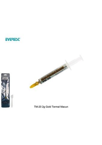 Everest TM-20 3.5 W/mk Şırınga İşlemci Termal Macun 2 gr